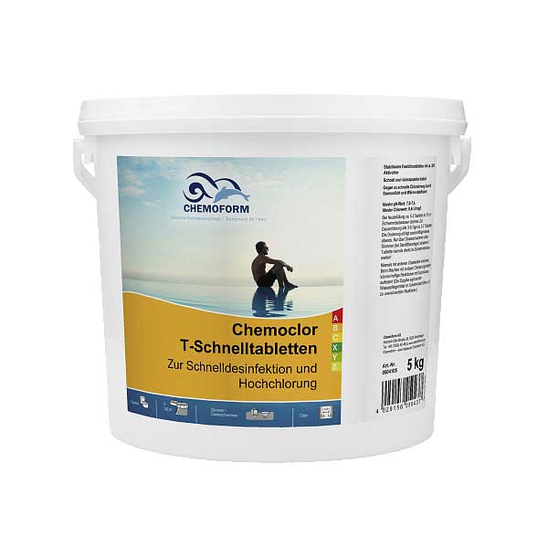 chemoform кемохлор т-быстрорастворимые таблетки, 30 кг