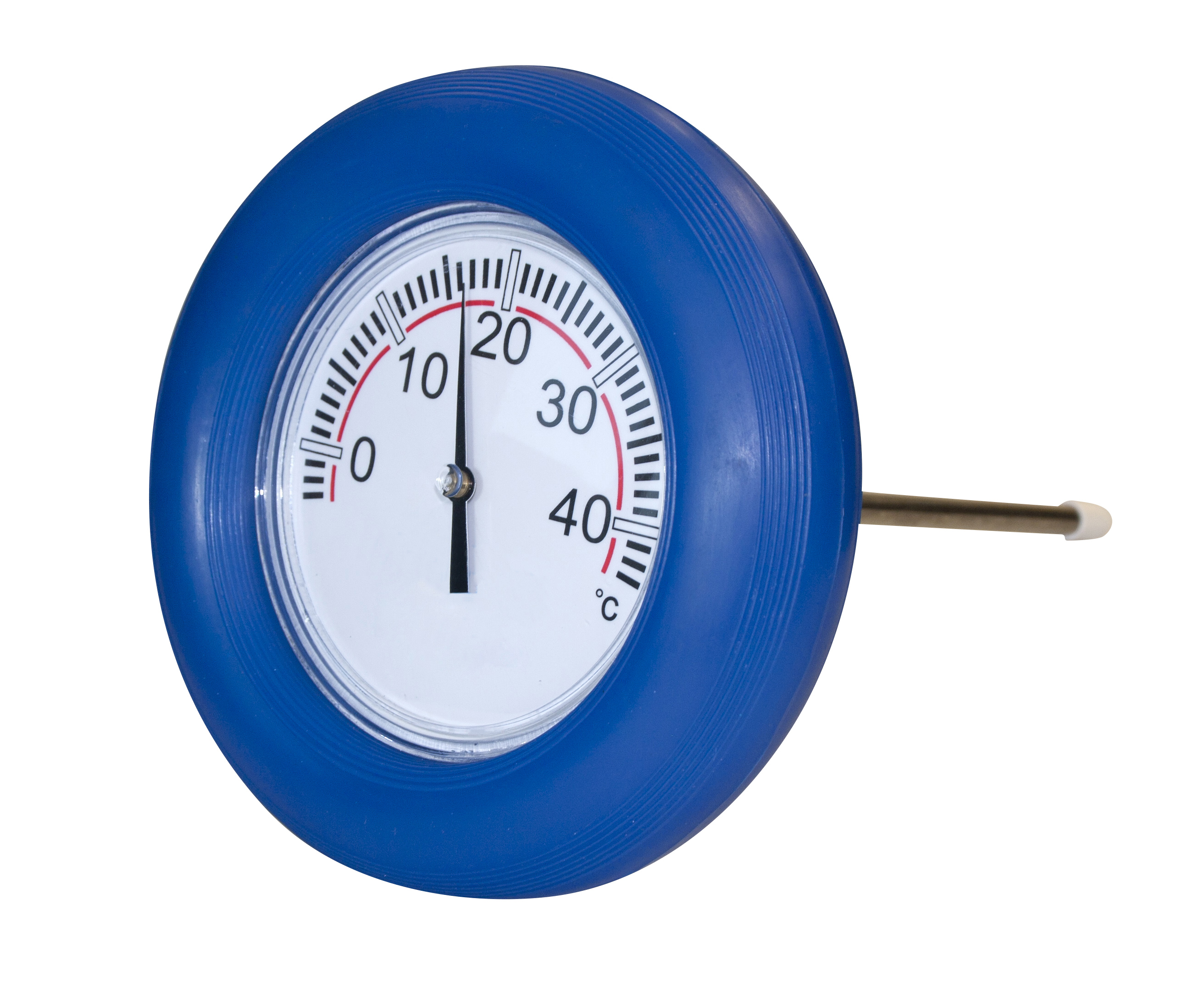 термометр chemoform круглый (синий)