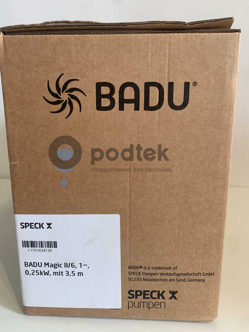 насос speck badu magic ii 6 (6 м3/ч)