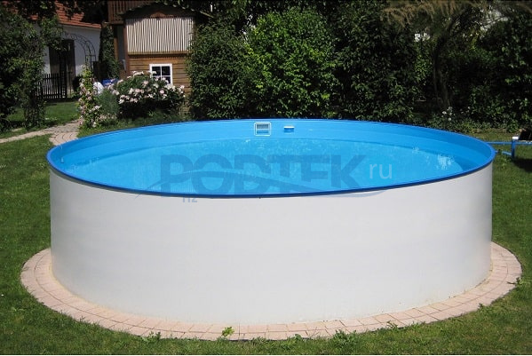бассейн summer fun круглый 6x1.2 м