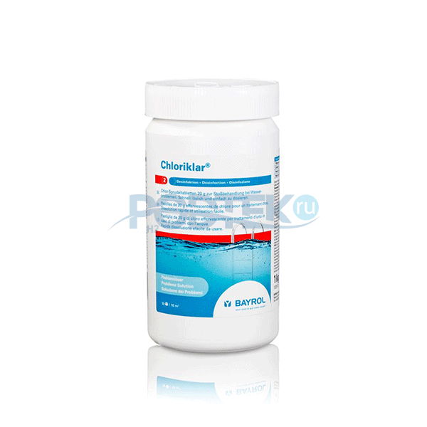 bayrol хлориклар (chloriklar) быстрорастворимые таблетки, 1 кг